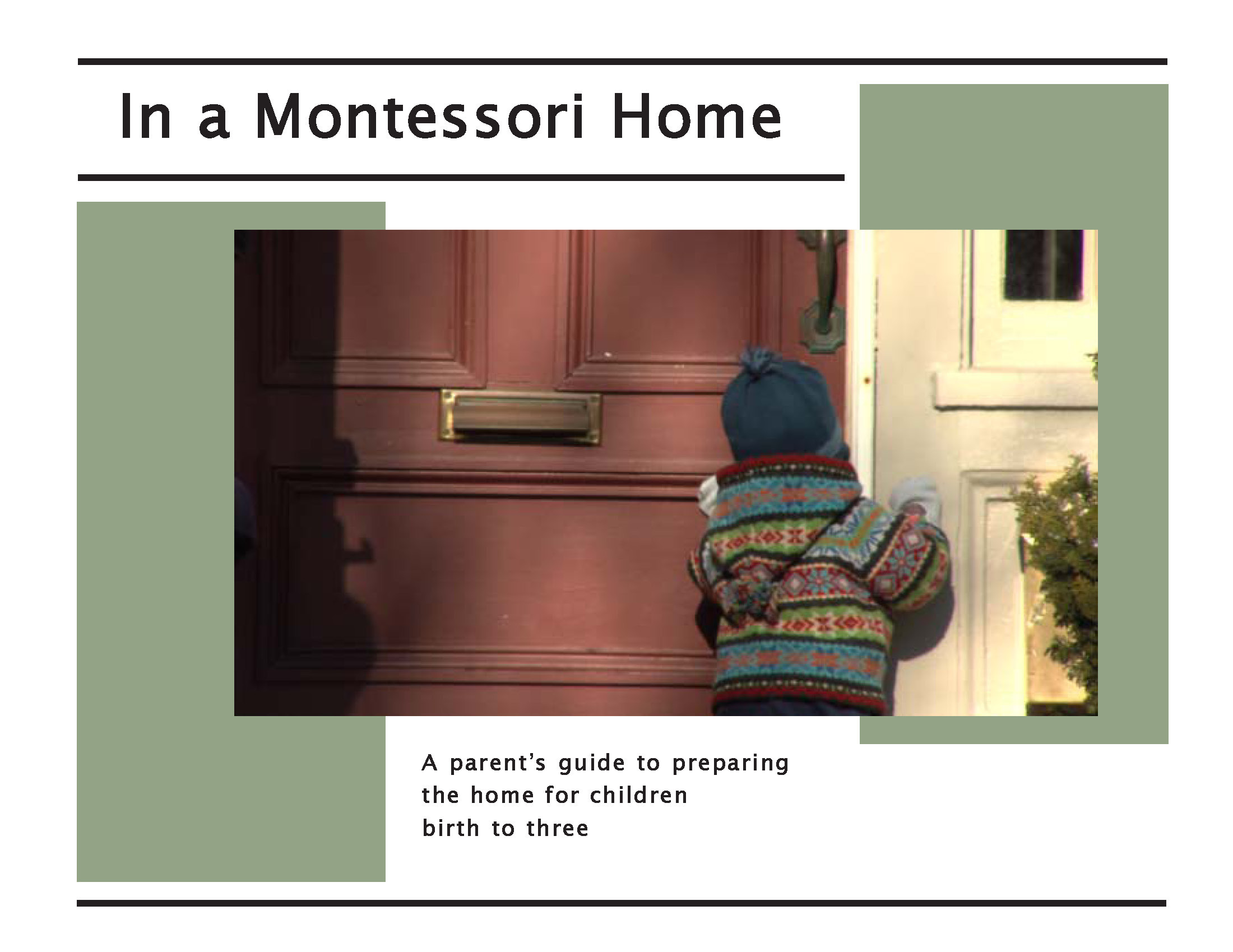 NAMTA - In a Montessori Home by Sarah Moudry